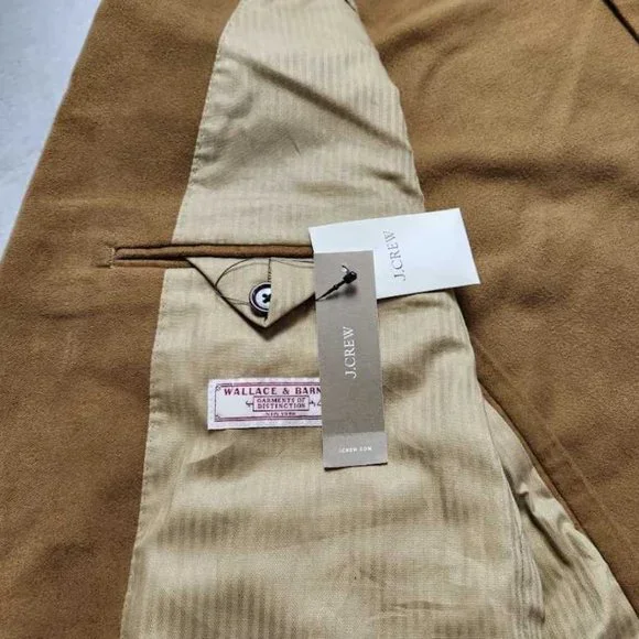 New mens 40 J Crew x Wallace & Barnes blazer in Italian cotton moleskin jacket - Picture 6 of 16